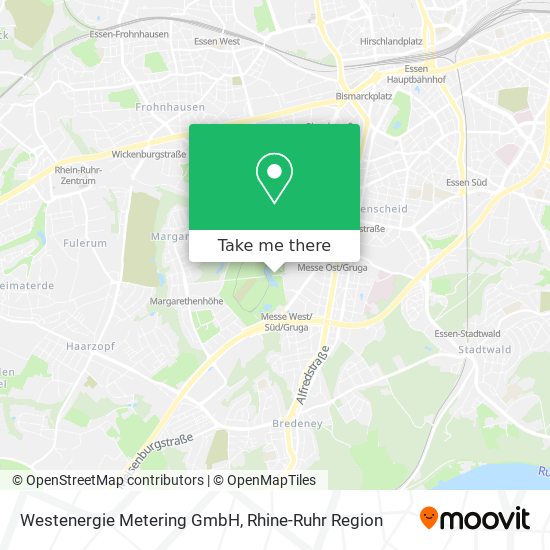 Карта Westenergie Metering GmbH