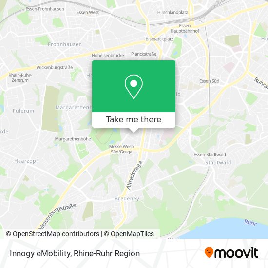 Innogy eMobility map