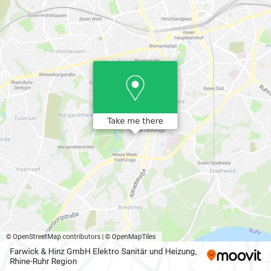 Карта Farwick & Hinz GmbH Elektro Sanitär und Heizung