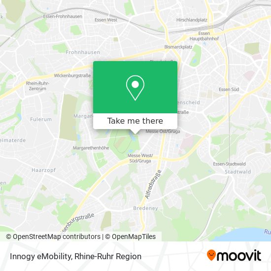 Innogy eMobility map