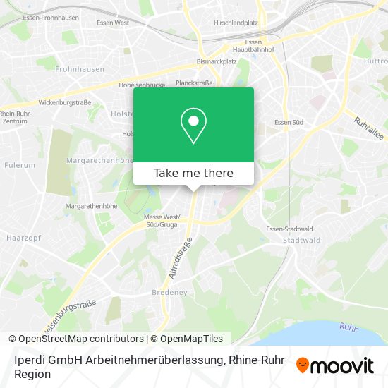 Iperdi GmbH Arbeitnehmerüberlassung map