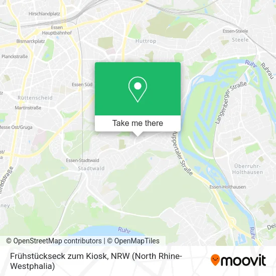 Карта Frühstückseck zum Kiosk