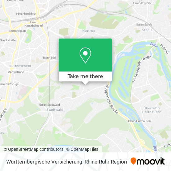 Württembergische Versicherung map