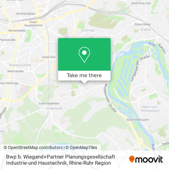 Bwp b. Wiegand+Partner Planungsgesellschaft Industrie-und Haustechnik map