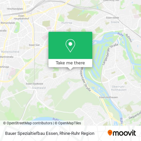 Bauer Spezialtiefbau Essen map