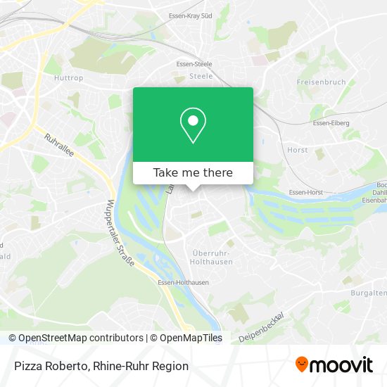 Pizza Roberto map