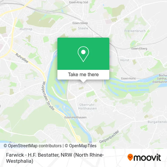 Farwick - H.F. Bestatter map