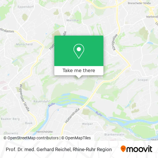 Prof. Dr. med. Gerhard Reichel map