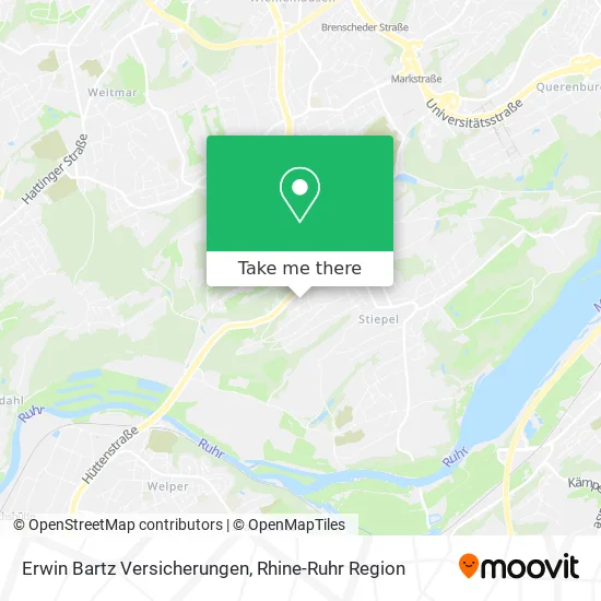Карта Erwin Bartz Versicherungen