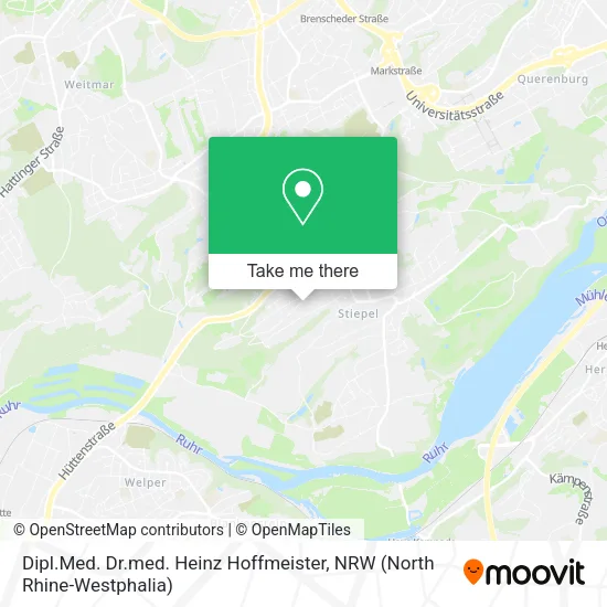 Карта Dipl.Med. Dr.med. Heinz Hoffmeister