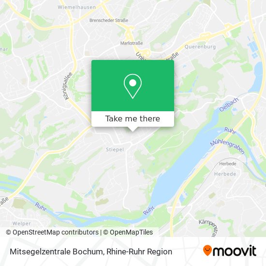 Mitsegelzentrale Bochum map