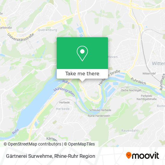 Gärtnerei Surwehme map