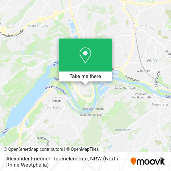 Alexander Friedrich Türenelemente map