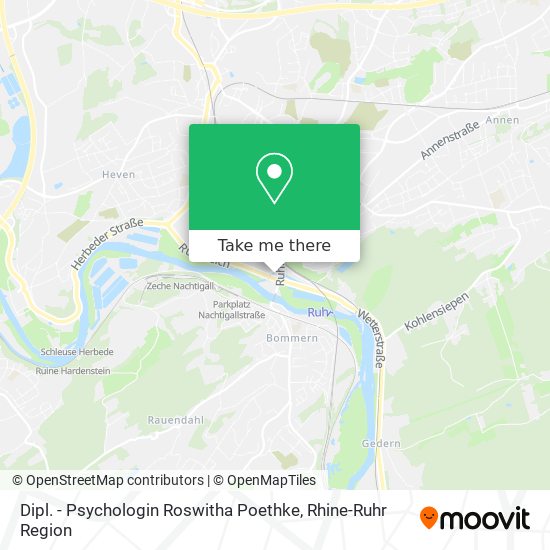 Dipl. - Psychologin Roswitha Poethke map