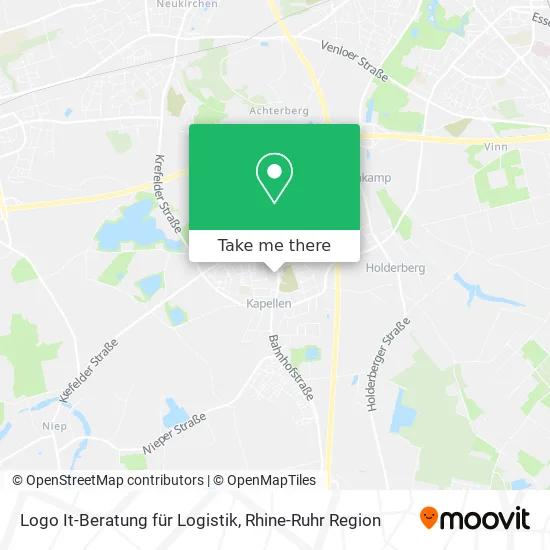 Карта Logo It-Beratung für Logistik