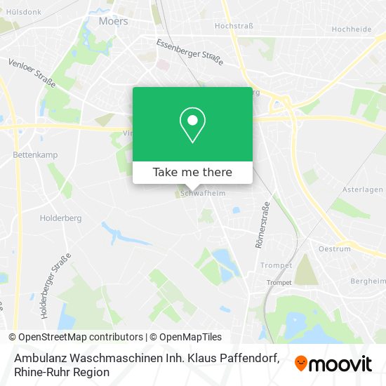 Карта Ambulanz Waschmaschinen Inh. Klaus Paffendorf