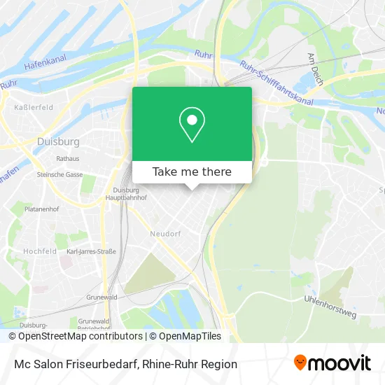 Карта Mc Salon Friseurbedarf