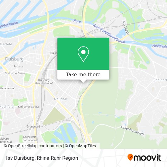 Isv Duisburg map
