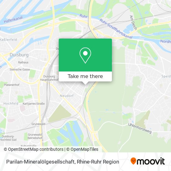 Parilan-Mineralölgesellschaft map