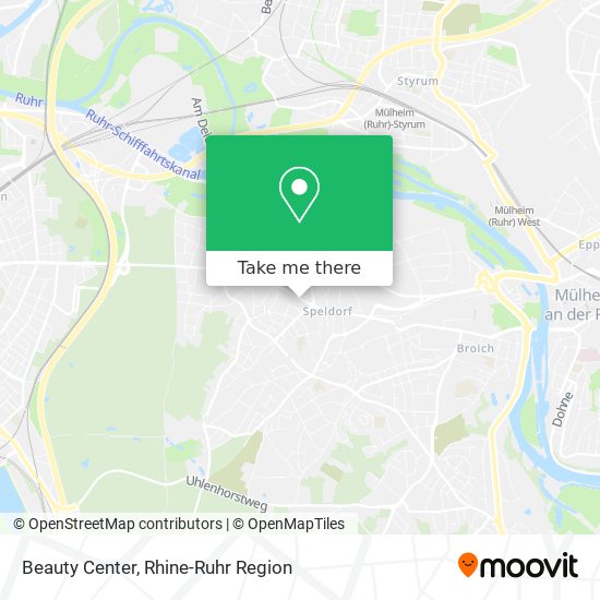 Beauty Center map