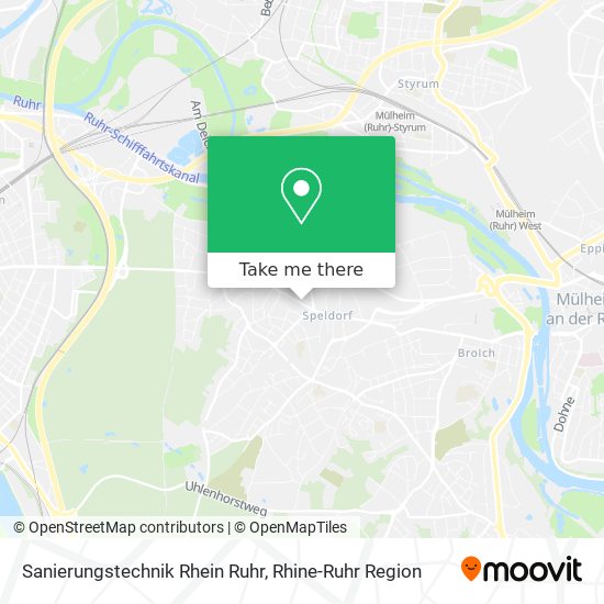 Sanierungstechnik Rhein Ruhr map
