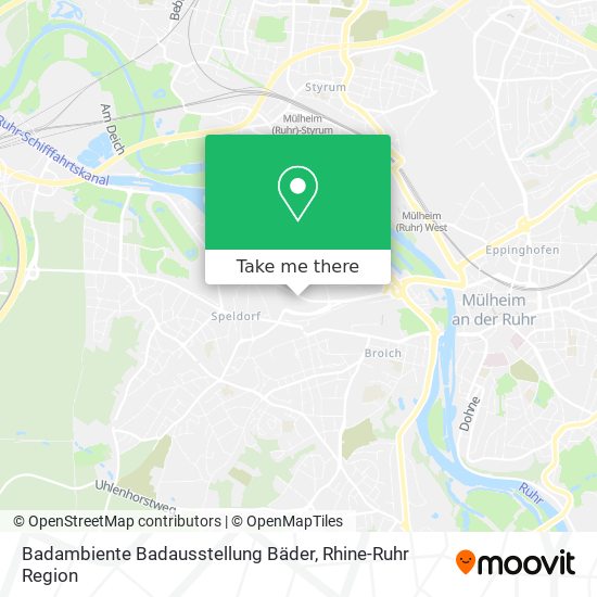 Badambiente Badausstellung Bäder map