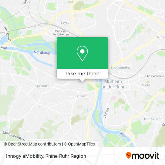 Innogy eMobility map