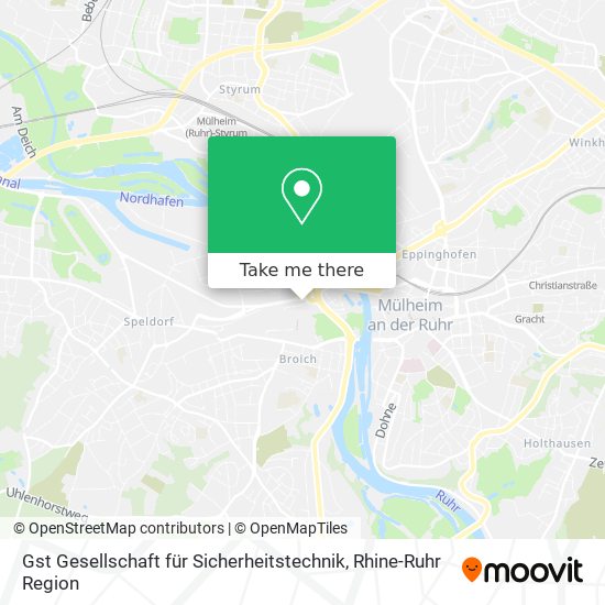 Gst Gesellschaft für Sicherheitstechnik map