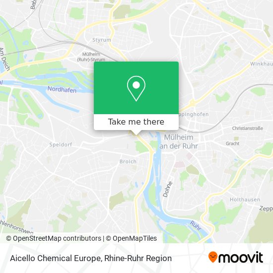 Aicello Chemical Europe map