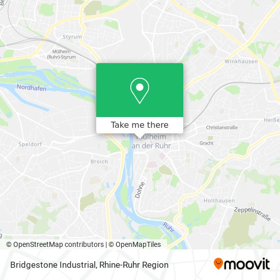 Bridgestone Industrial map