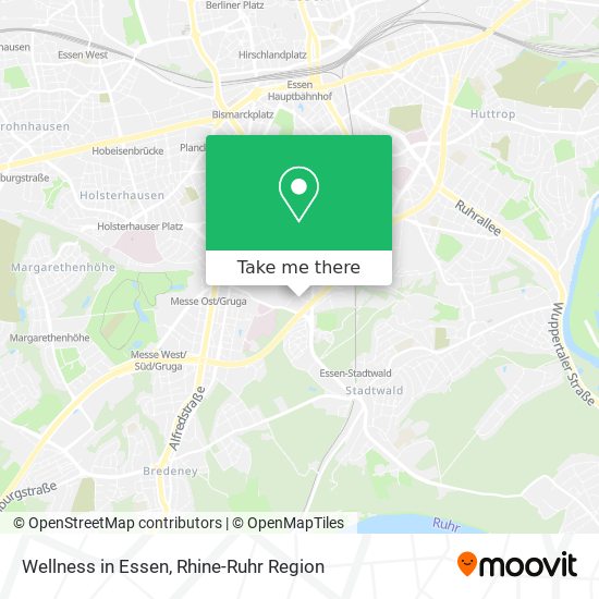 Wellness in Essen map