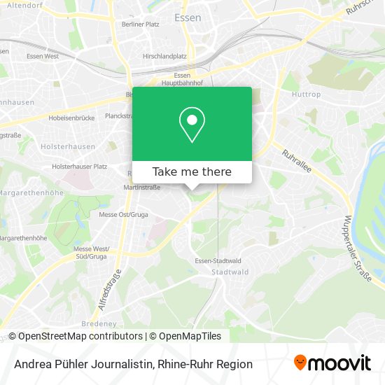 Andrea Pühler Journalistin map