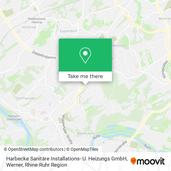 Карта Harbecke Sanitäre Installations- U. Heizungs GmbH, Werner
