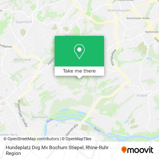 Hundeplatz Dvg Mv Bochum Stiepel map