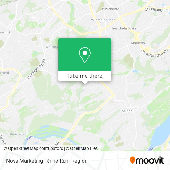 Nova Marketing map