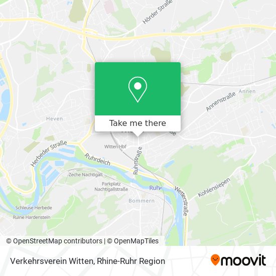 Карта Verkehrsverein Witten