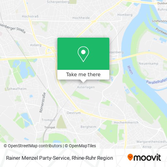 Rainer Menzel Party-Service map