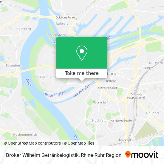 Bröker Wilhelm Getränkelogistik map