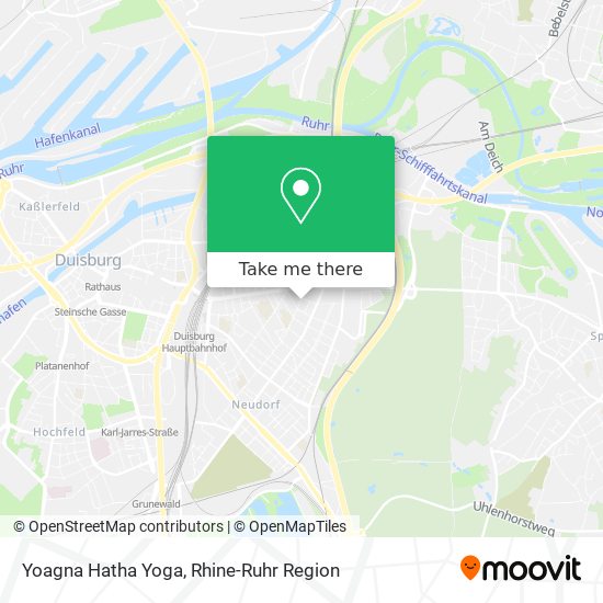 Yoagna Hatha Yoga map