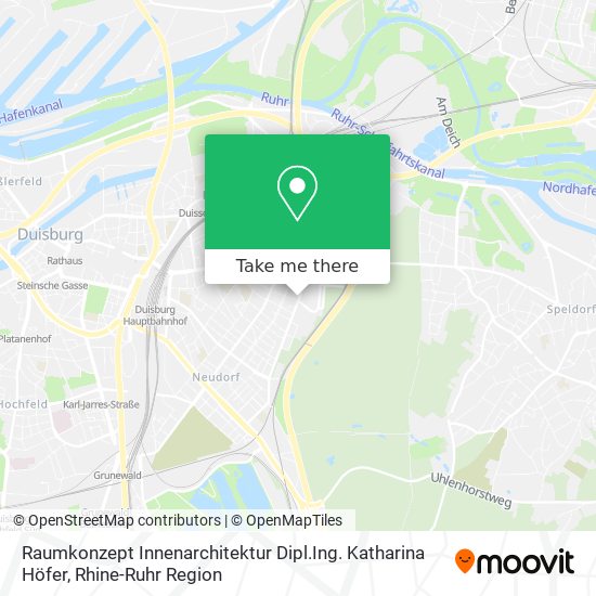 Raumkonzept Innenarchitektur Dipl.Ing. Katharina Höfer map