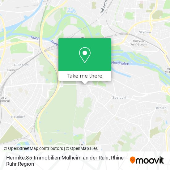 Карта Hermke.85-Immobilien-Mülheim an der Ruhr