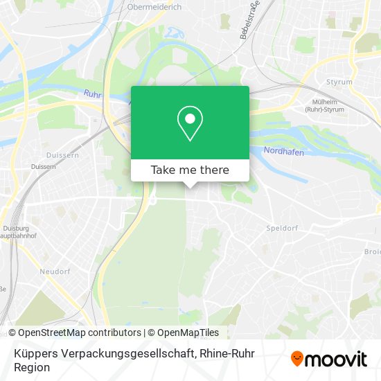 Küppers Verpackungsgesellschaft map