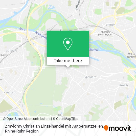 Zmylomy Christian Einzelhandel mit Autoersatzteilen map