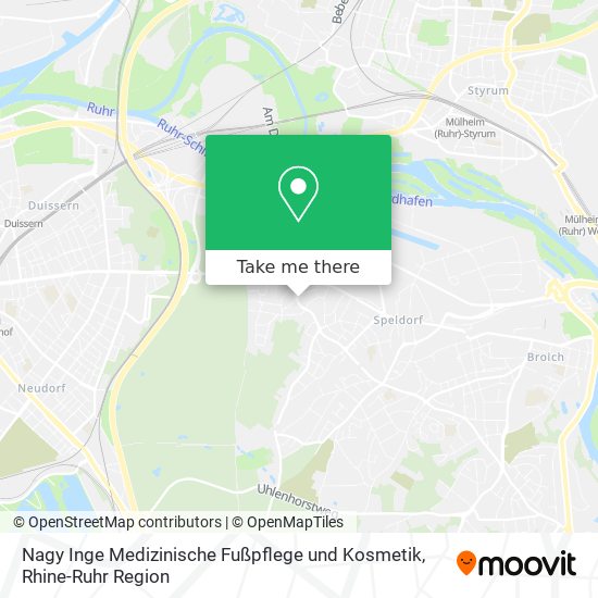 Nagy Inge Medizinische Fußpflege und Kosmetik map