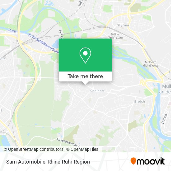 Sam Automobile map