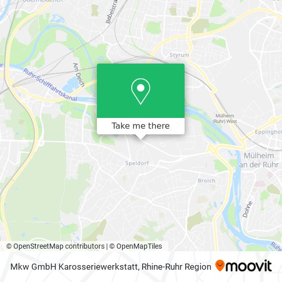 Mkw GmbH Karosseriewerkstatt map