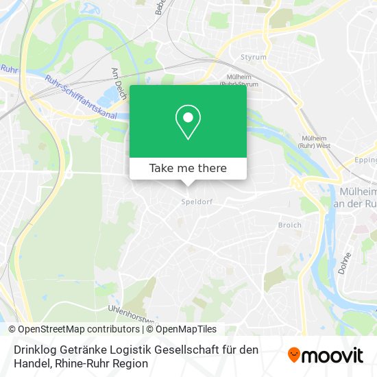 Карта Drinklog Getränke Logistik Gesellschaft für den Handel