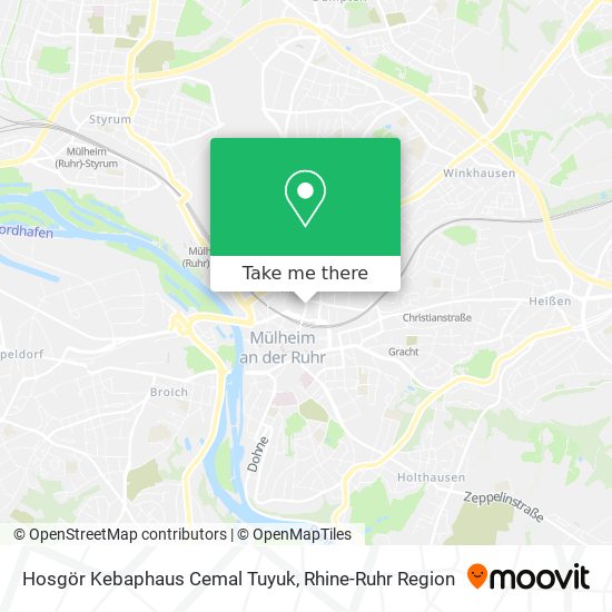 Hosgör Kebaphaus Cemal Tuyuk map