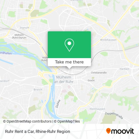 Карта Ruhr Rent a Car