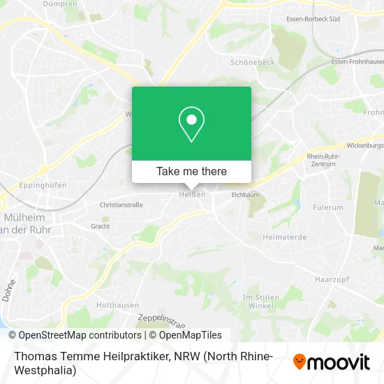 Карта Thomas Temme Heilpraktiker